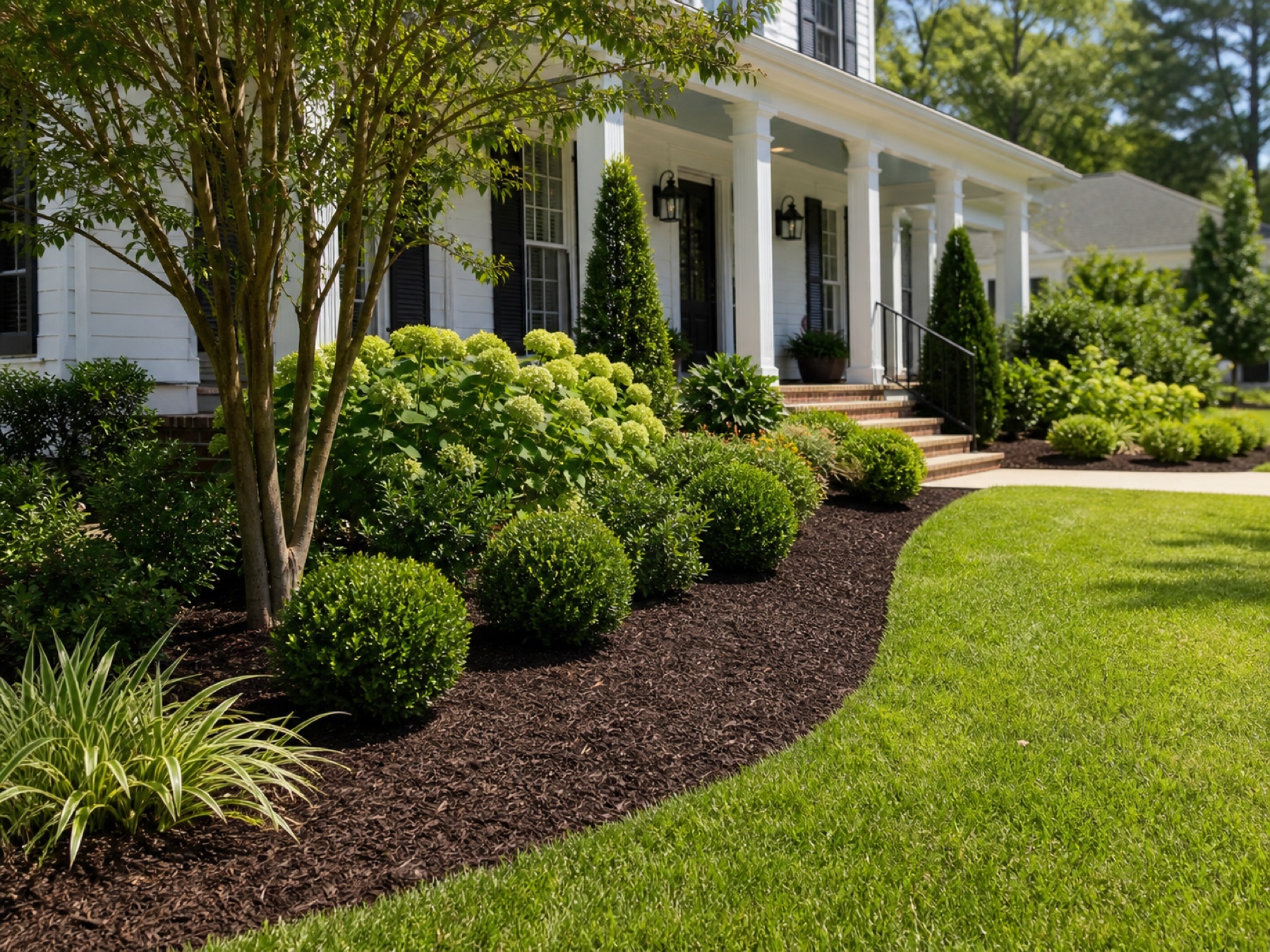 Mulch Installation service by WaterBoy Landscaping
