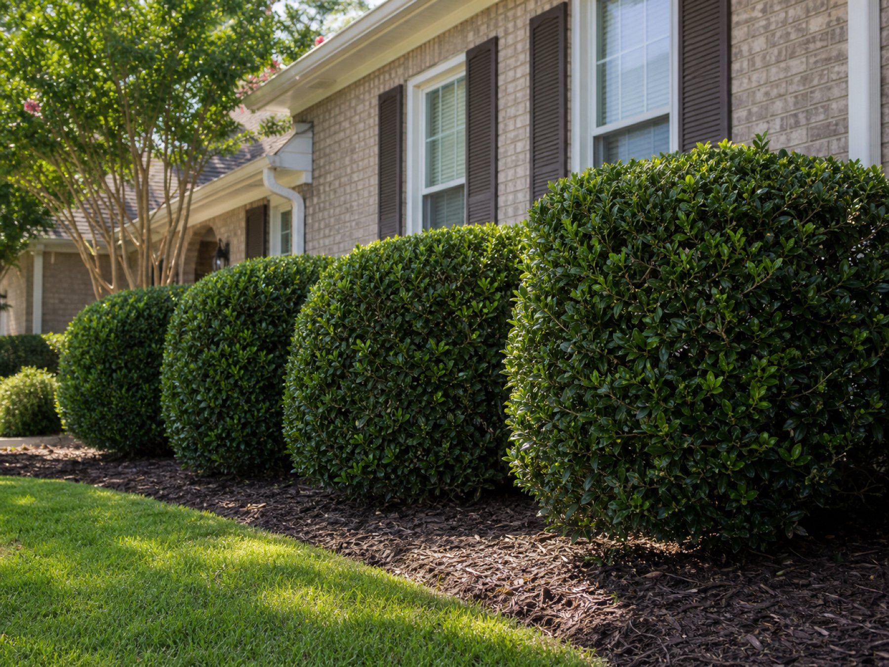 Shrub Trimming service by WaterBoy Landscaping